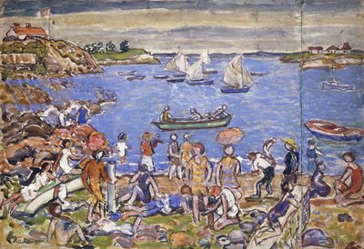 w pobliżu Gloucester, autorstwa Maurice Brazil Prendergast