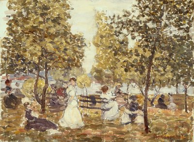 Park nad morzem autorstwa Maurice Brazil Prendergast