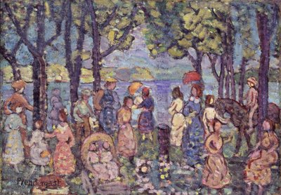 Lato, Nowa Anglia, 1912. autorstwa Maurice Brazil Prendergast