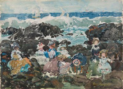 Surfuj, Cohasset autorstwa Maurice Brazil Prendergast