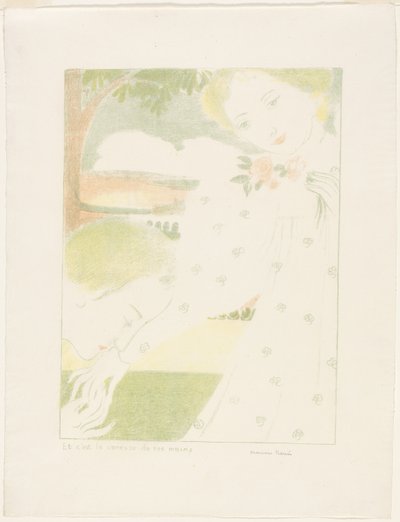I to pieszczota ich rąk, płyta ósma z Miłości autorstwa Maurice Denis