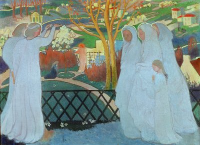 Święte kobiety przy grobie, 1894 autorstwa Maurice Denis