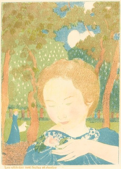 Postawy są łatwe i czyste autorstwa Maurice Denis