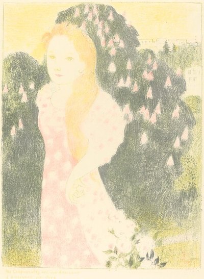 Zmierzch ma miękkość starej farby autorstwa Maurice Denis