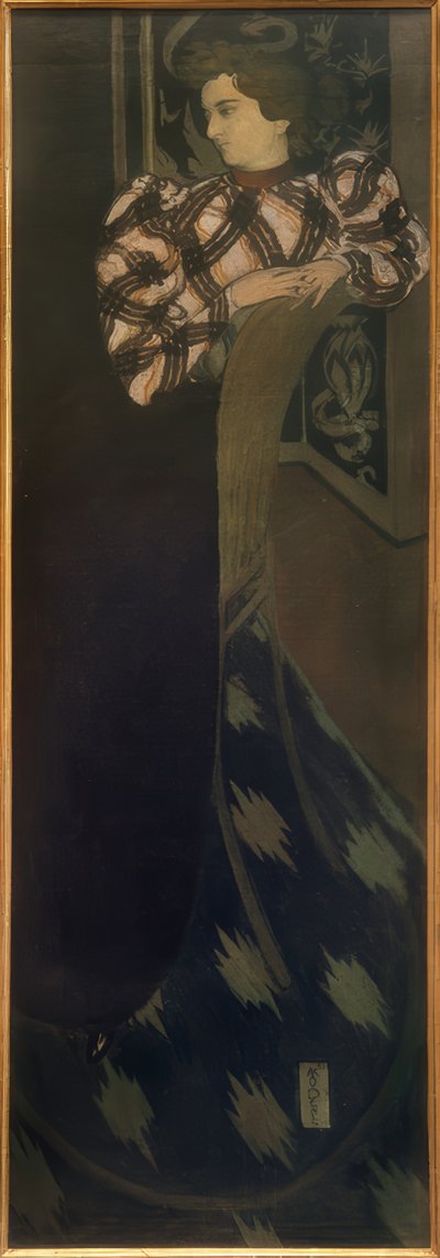 Madame Ranson na zielono autorstwa Maurice Denis