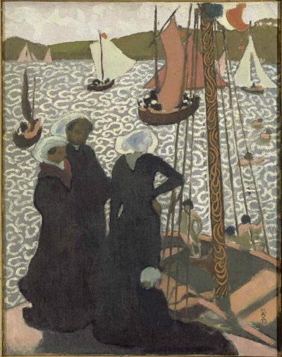 Regaty w Perros-Guirec Regaty w Perros-Guirec, 1892. autorstwa Maurice Denis