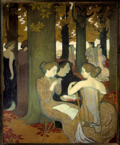 Muzy czy w parku autorstwa Maurice Denis