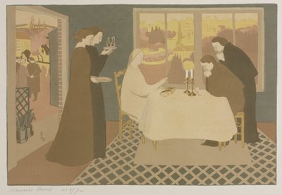 Pielgrzymi w Emaus autorstwa Maurice Denis