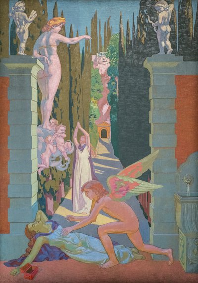 Historia Psyche, Panel IV. Zemsta Wenus autorstwa Maurice Denis