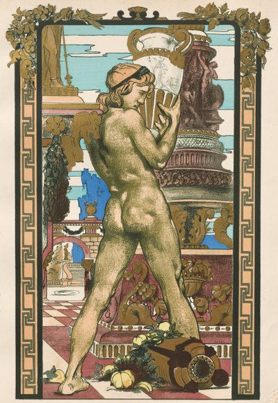 Nosiciel amfory, 1899. autorstwa Maurice Desvallières