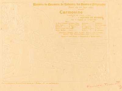 Karmoizyna autorstwa Maurice Dumont