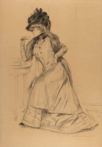 La Parisienne w 1906 r. autorstwa Maurice Eliot
