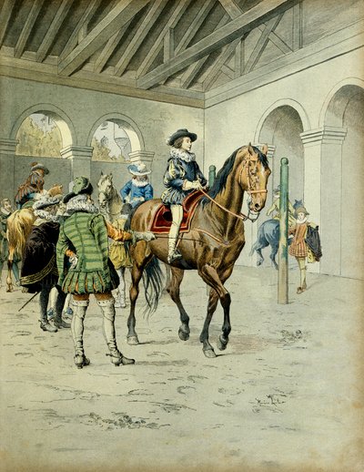 Historia Francji: kardynał Richelieu (Armand Jean du Plessis autorstwa Maurice Leloir