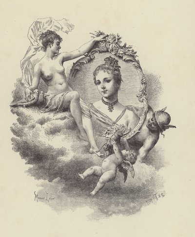 Ilustracja do Manon Lescaut (grafika) autorstwa Maurice Leloir