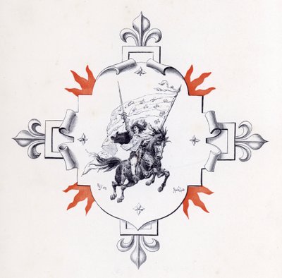 Ilustracja do Trzech Muszkieterów (rycina) autorstwa Maurice Leloir