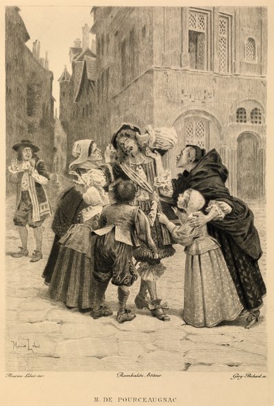 Monsieur de Pourceaugnac według Moliere