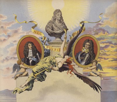 Trzy wieki Ludwika XIV autorstwa Maurice Leloir