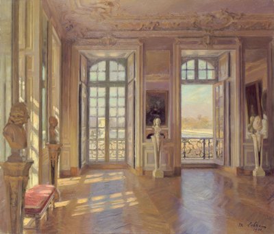 Sala Delfina w Wersalu autorstwa Maurice Lobre