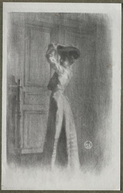 Modna kobieta autorstwa Maurice Louis Henri Newmont