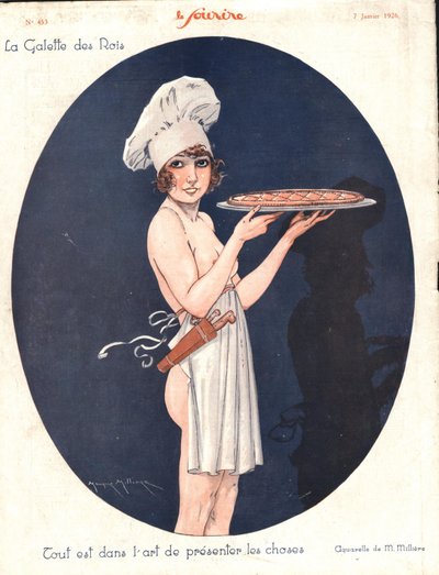 Przednia okładka „Uśmiechu” autorstwa Maurice Millière