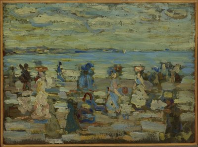 Scena na plaży autorstwa Maurice Brazil Prendergast