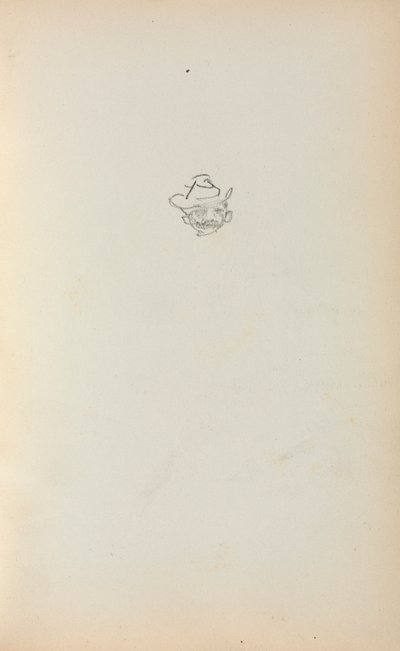 Włoski szkicownik: Głowa mężczyzny (strona 223) autorstwa Maurice Prendergast