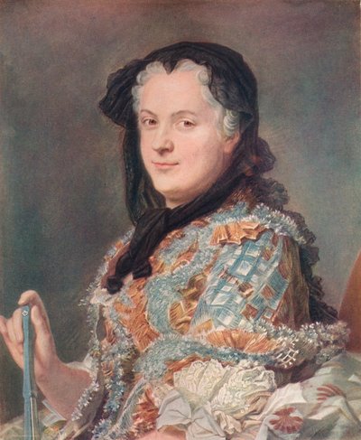 Maria Łęczyńska, ok. 1748. autorstwa Maurice Quentin de La Tour