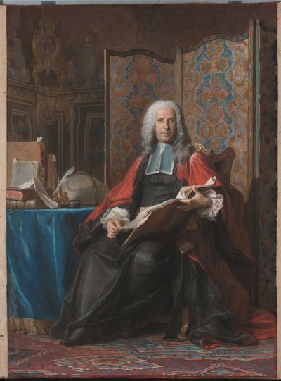 Portret Gabriela Bernarda de Rieux autorstwa Maurice Quentin de La Tour