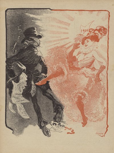 Ilustracja do Le Rire autorstwa Maurice Radiguet