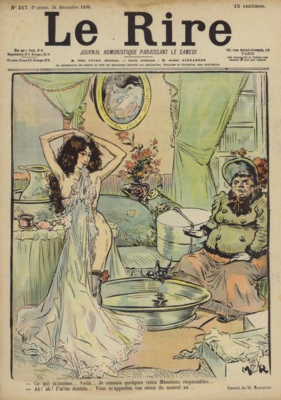 Ilustracja do Le Rire autorstwa Maurice Radiguet