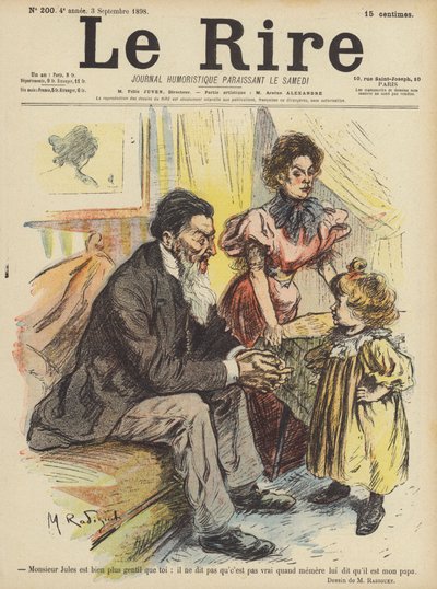 Ilustracja do Le Rire autorstwa Maurice Radiguet