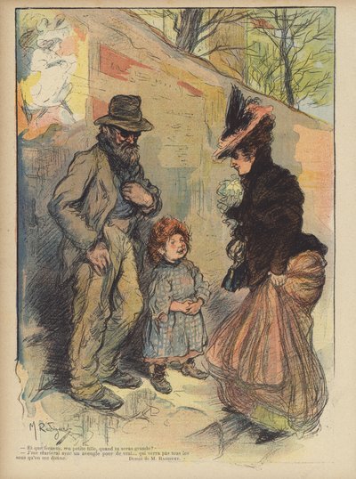 Ilustracja do Le Rire autorstwa Maurice Radiguet