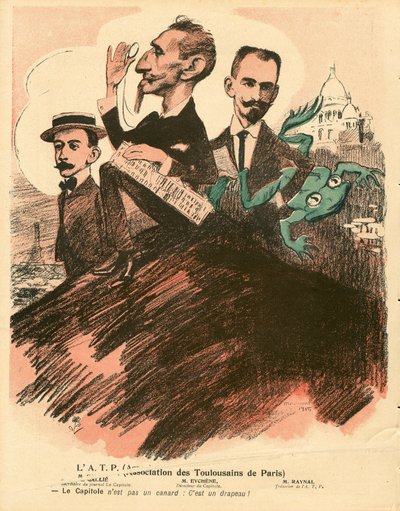 Talerz Maślany, numer 229, Satyryczny w Kolorach autorstwa Maurice Radiguet