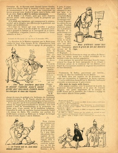 Talerz Maślany, numer 353, Satyryczny w Kolorach autorstwa Maurice Radiguet