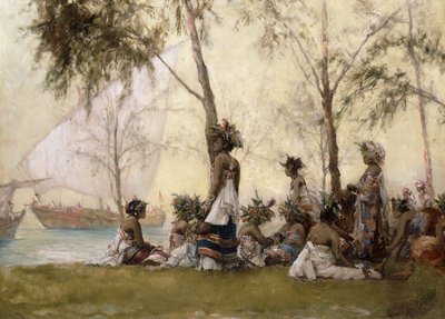 Wyspa Dziewicy, Zanzibar, autorstwa Maurice Randall