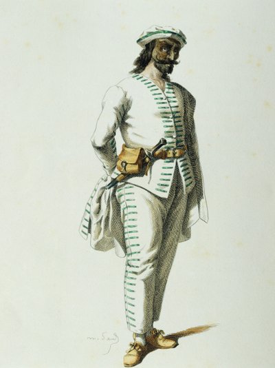 Brighella w 1570, Maurice Sand (1823-1889) autorstwa Maurice Sand