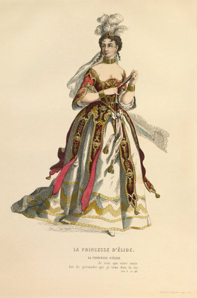 Kostium do roli La princesse d