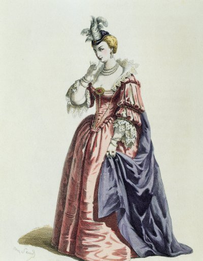 Izabela w 1600 r., Maurice Sand (1823-1889) autorstwa Maurice Sand
