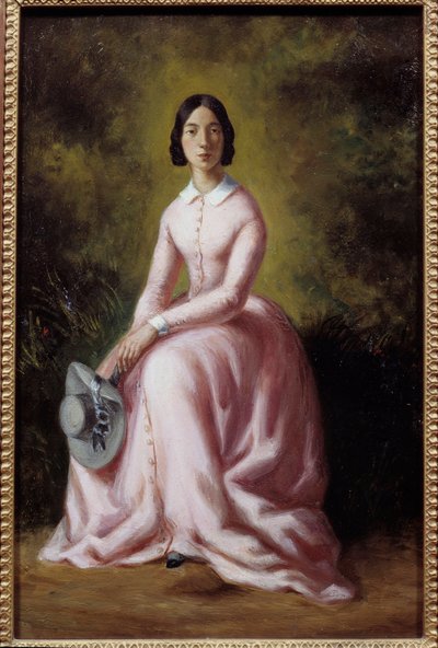 Portret śpiewaczki Pauline Viardot (1821-1910) Obraz Maurice Sand (1823-1889) XIX-wieczny Paryż, musee de la Vie Romantique - Portret śpiewaczki Pauline Viardot (1821-1910). Malarstwo Maurice Sand (1823-1889) autorstwa Maurice Sand