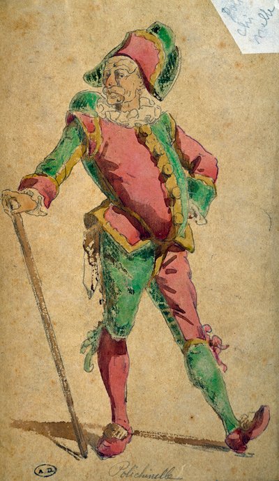 Pulcinella, postać z komedii dell