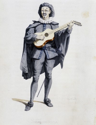 Scaramuccia (Scaramouche) autorstwa Maurice Sand