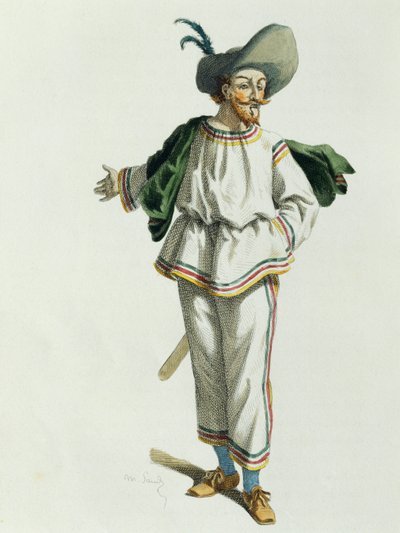 Tabarino w 1618, Maurice Sand (1823-1889) autorstwa Maurice Sand