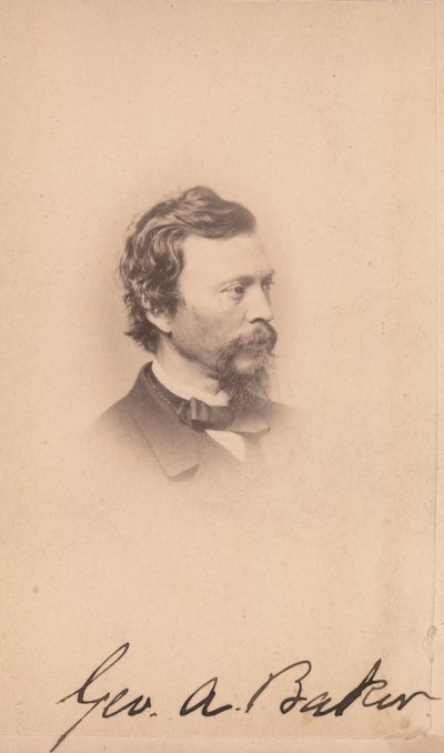 George Augustus Baker, lata 60. XIX wieku. autorstwa Maurice Stadtfeld