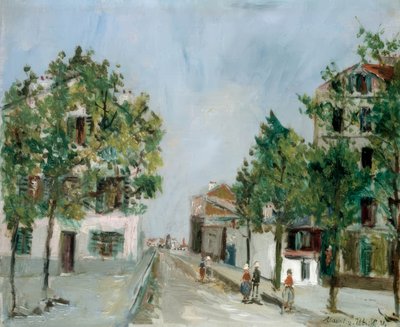 Bourg-la-Reine autorstwa Maurice Utrillo