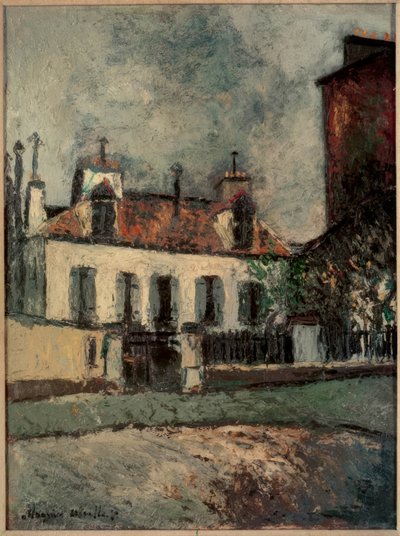 Przedmieście Paryża autorstwa Maurice Utrillo