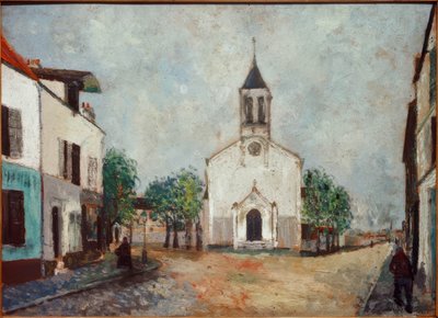 Kościół w Villanteuse autorstwa Maurice Utrillo