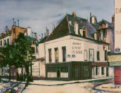 Dom Carbonnel, Quai de la Tournelle autorstwa Maurice Utrillo
