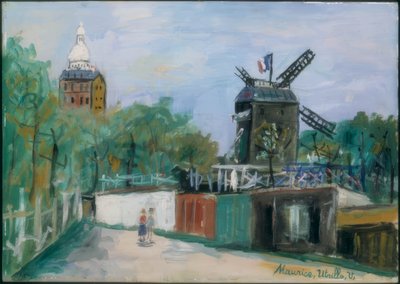 Młyn Galette autorstwa Maurice Utrillo