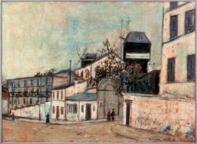 Młyn Galette autorstwa Maurice Utrillo