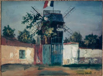 Młyn Galette autorstwa Maurice Utrillo